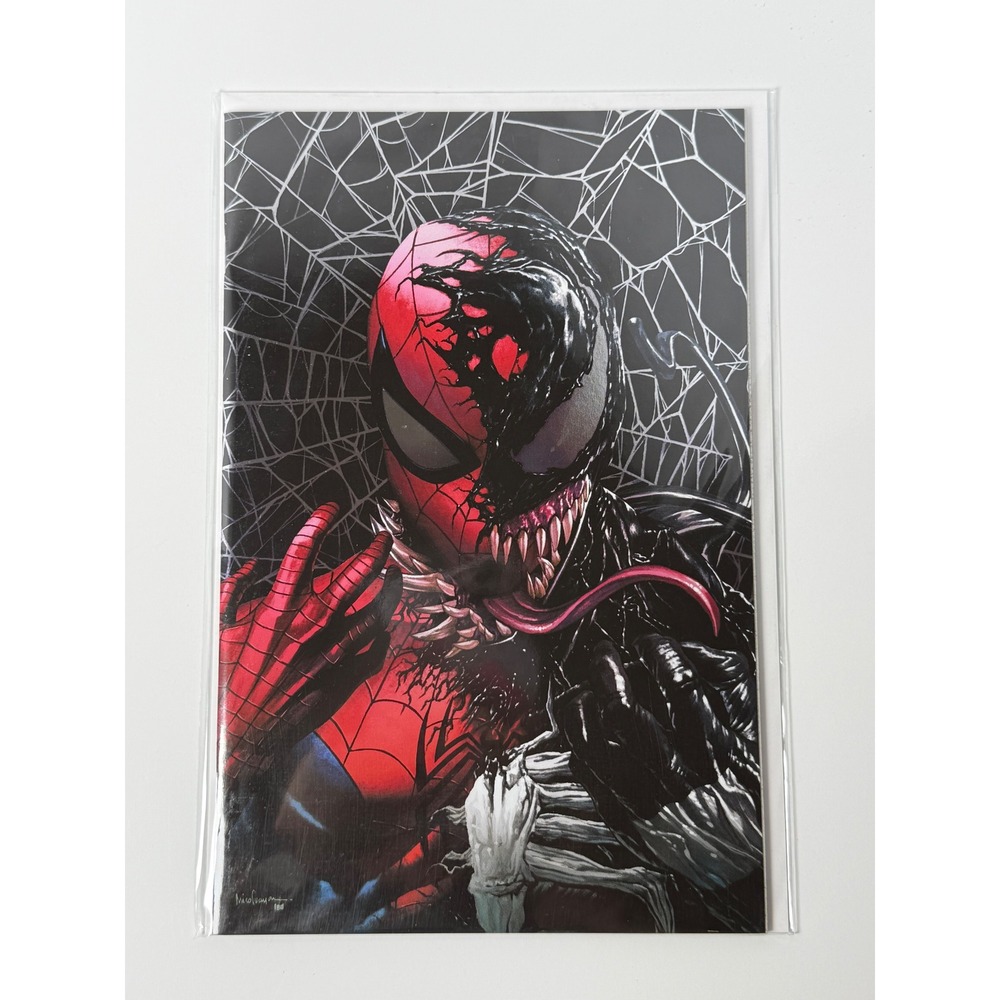 Spider-Man: Spider's Shadow #1 Mico Suayan Exclusive Symbiote VIRGIN VARIANT